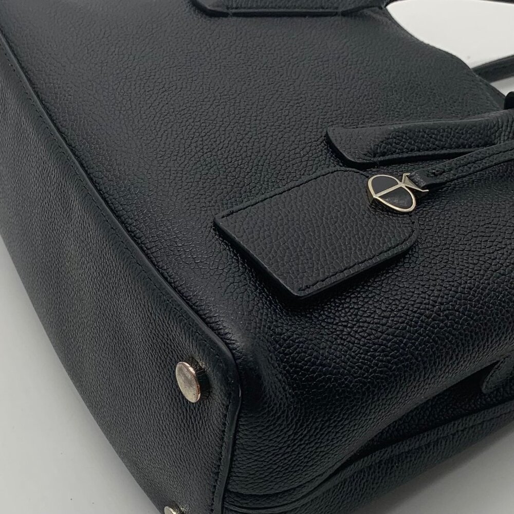 Kate Spade Margaux Black Leather Crossbody Satchel - Picture 7 of 11